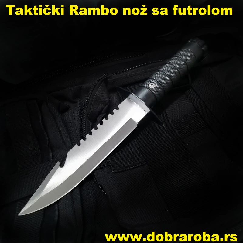 Taktički Rambo nož sa futrolom - DOBRA ROBA 02