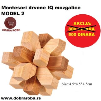 Montesori drvene IQ mozgalice - tip 2 - DOBRA ROBA 01